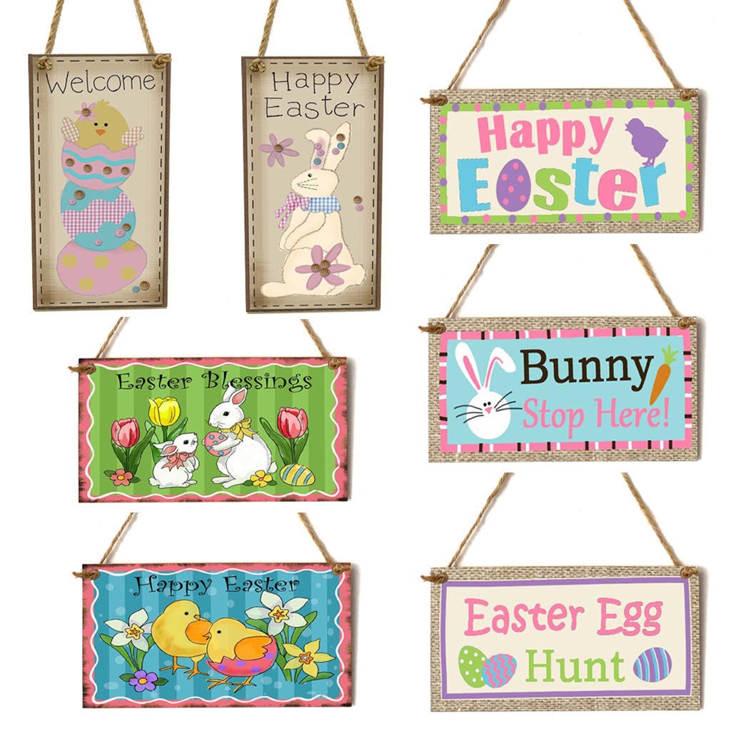 Easter Wooden Home Decoratiom