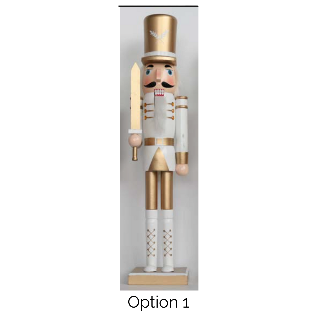120cm Gold Nutcrackers