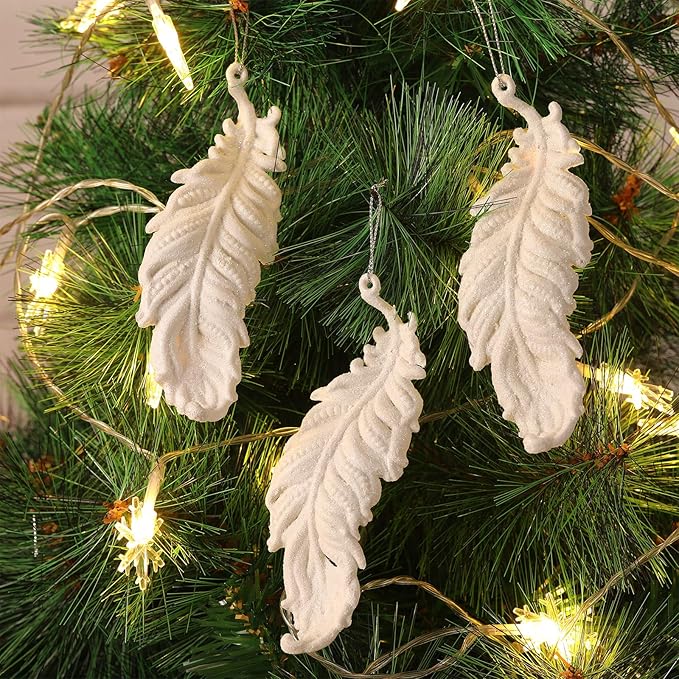 Frosted Ornament 28 cms / 11 inches (pack of 3)
