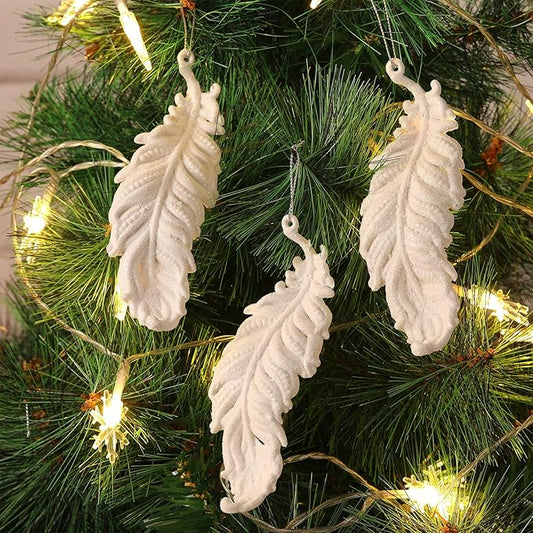 Frosted Ornament 28 cms / 11 inches (pack of 3)