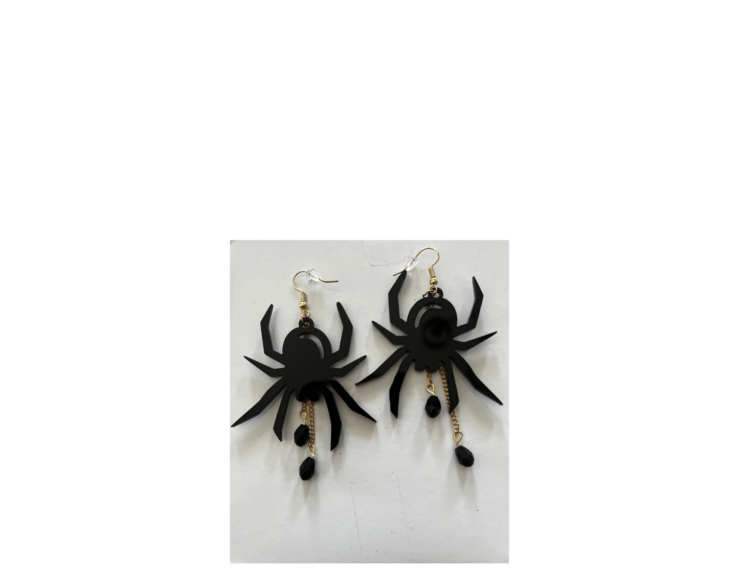 Dangling spider Earrings