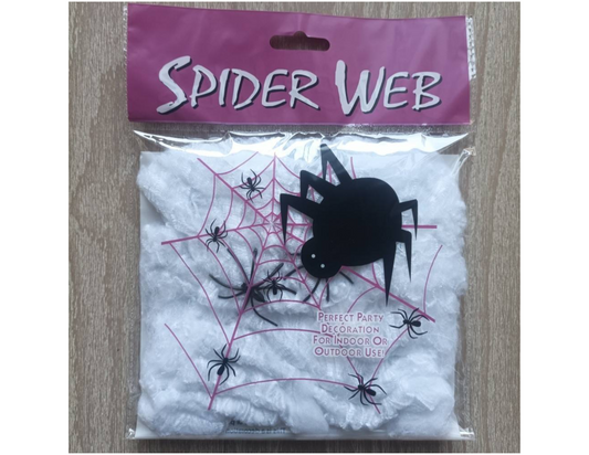 Small Cobweb (20g) Plus 2 Spiders