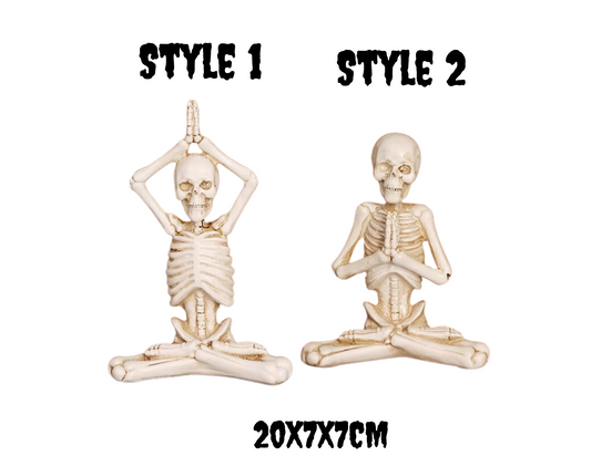 Yoga Skeleton Figures