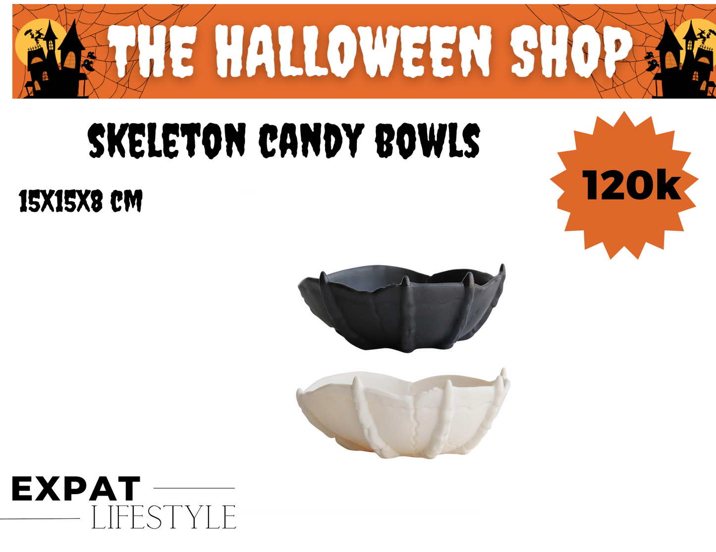 skeleton candy Bowls