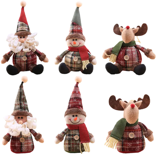 Christmas Bean Bag Teddy