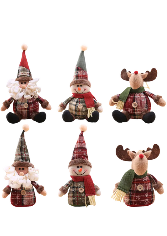 Christmas Bean Bag Decorations