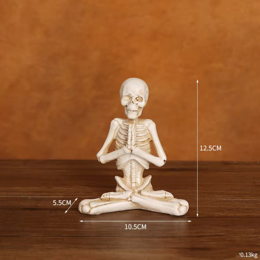 Yoga Skeleton Figures