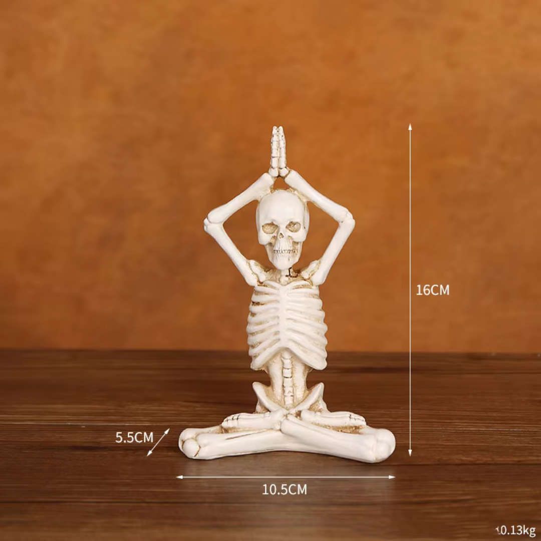 Yoga Skeleton Figures