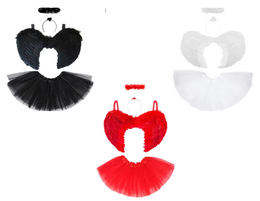 Halo, Tutu and Wings Set