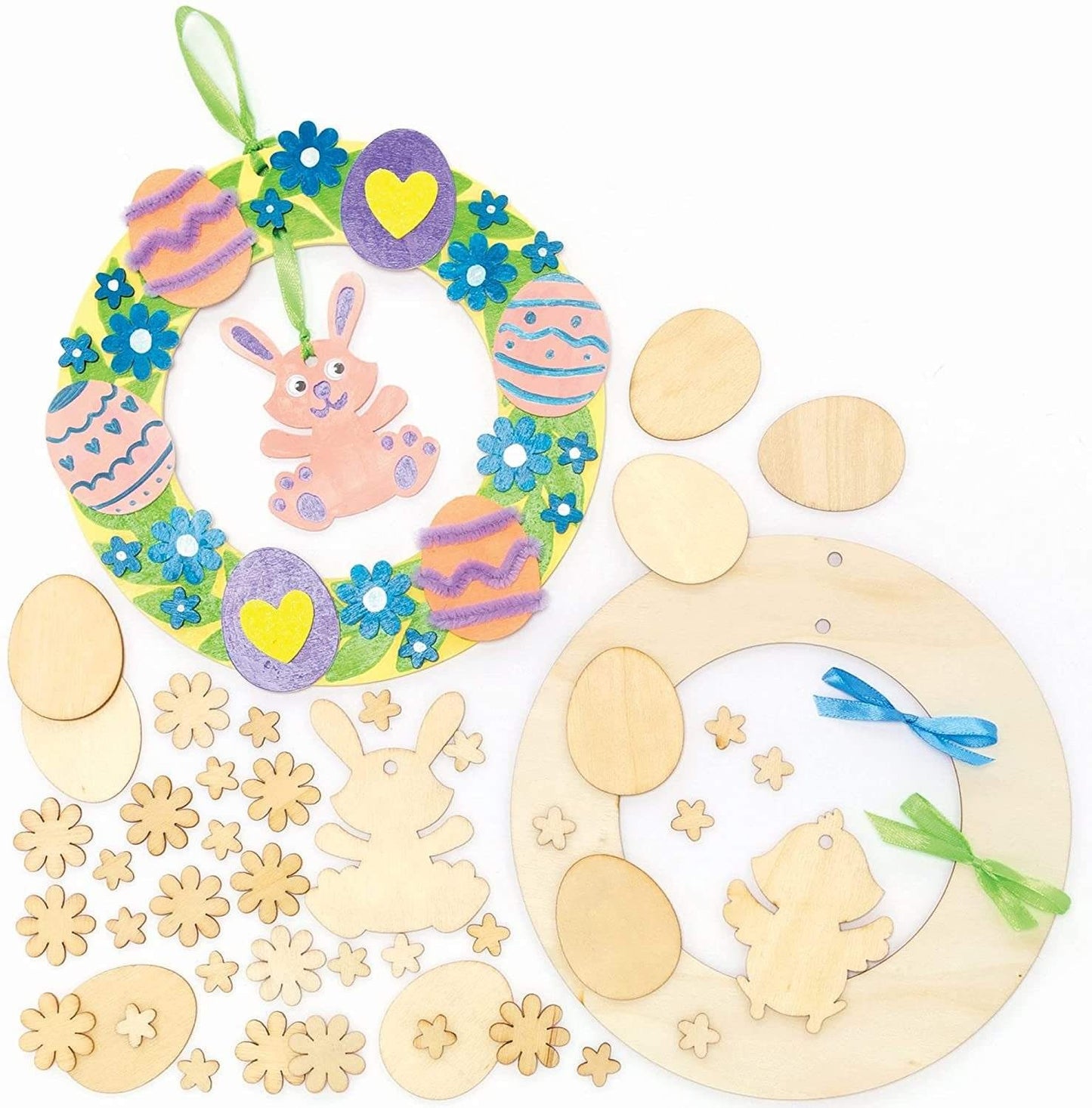 Easter DIY Crafts Wreath Paint