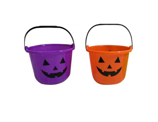 Orange And Purple Buckets