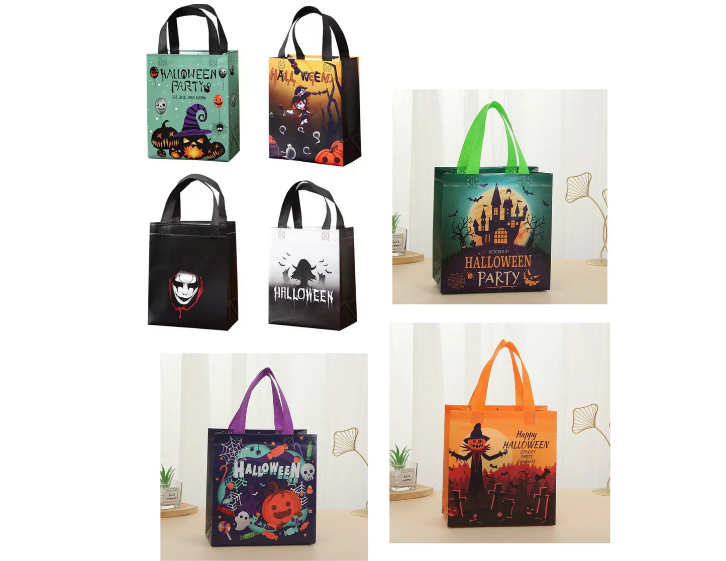 Halloween Trick Or Treat Bags