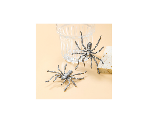 Premium Diamante Spider earrings