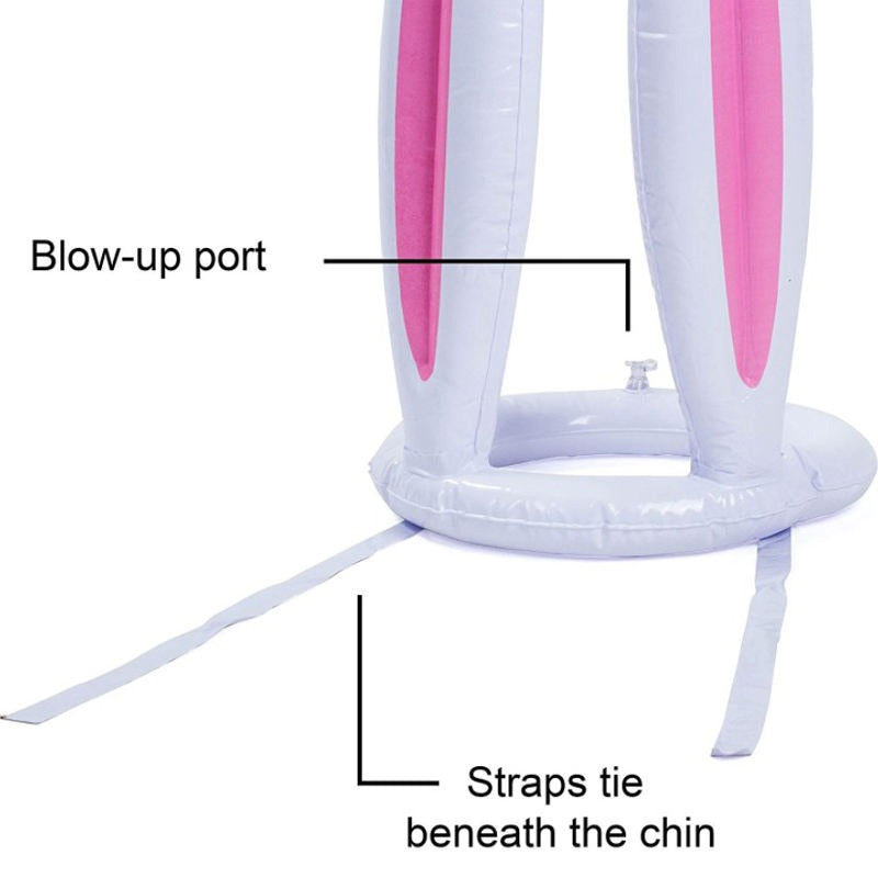 Inflatable Bunny head band