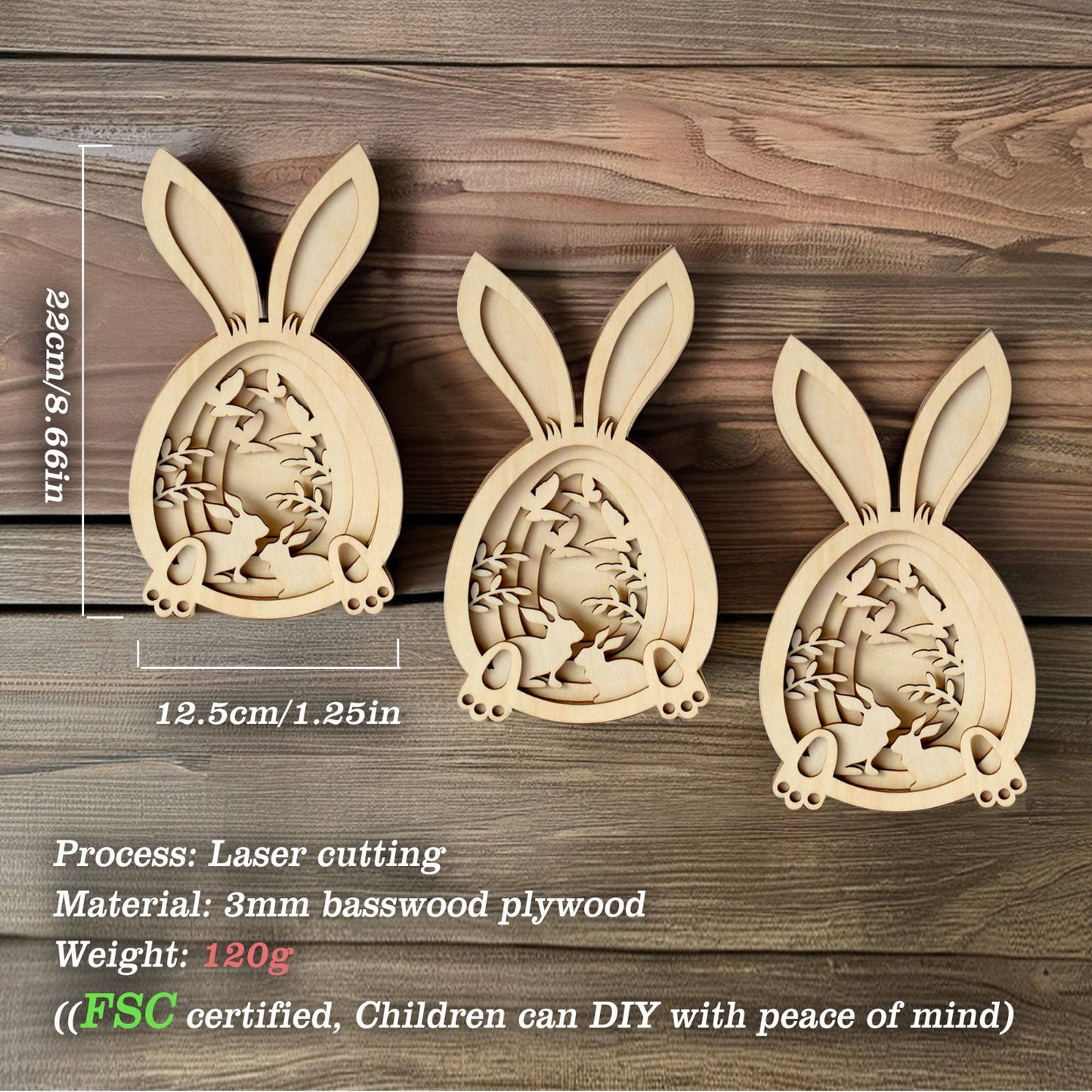 Easter wood craft