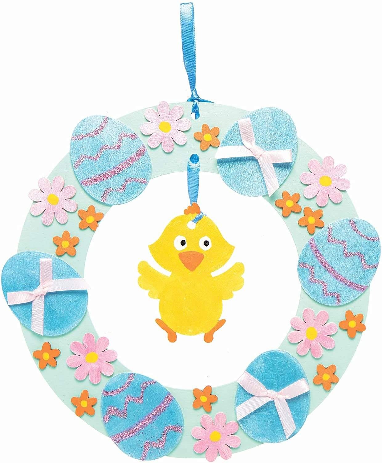 Easter DIY Crafts Wreath Paint