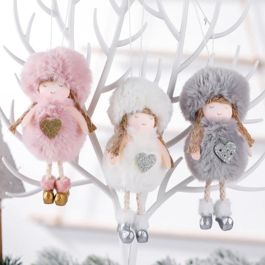 Fluffy Angel Ornament