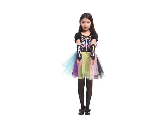 Rainbow Skeleton Dress