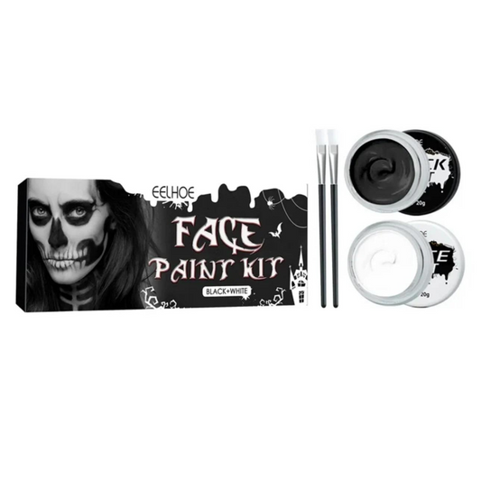 Make Up Palet Black And White