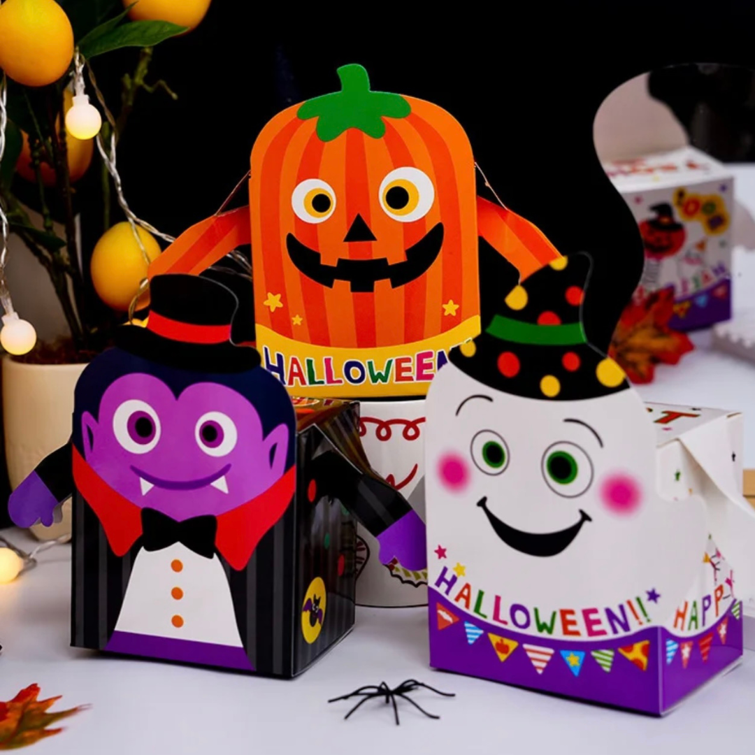 Halloween Boxes (Pumpkin Pack Of 6)