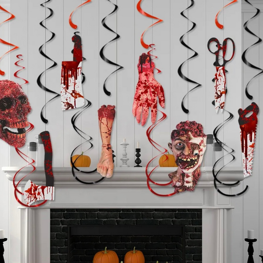 Scary Wall Hanging Decorations Pack