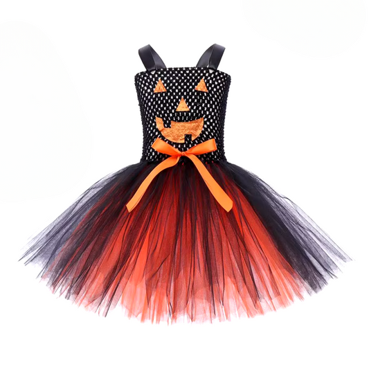 Pumpkin Witch Tutu dress
